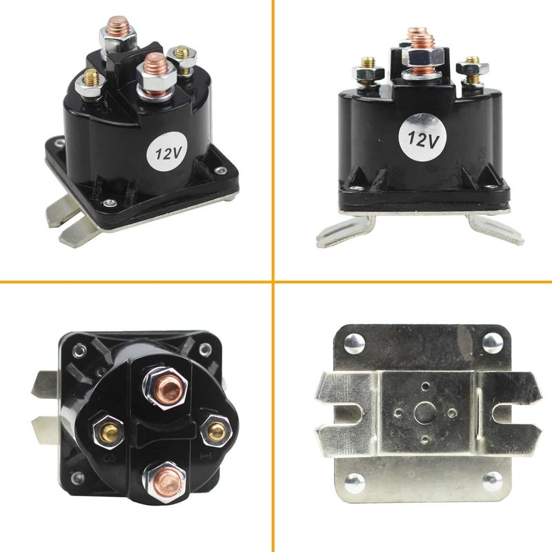 gradora Dump Trailer Solenoid 12V 4 Terminal 100 Amp Intermittent Duty SAZ4201GJ 7522 SAZ-4201ER 070009 190107 KTI Unit KTI 391-2-C - Image 2